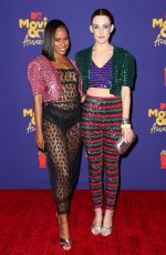 TAYLOUR PAIGE and RILEY KEOUGH at 2021 MTV Movie Awards in Los Angeles 05/16/2021