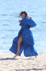 TEODORA DJURIC at a Photoshoot in Santa Monica 05/01/2021
