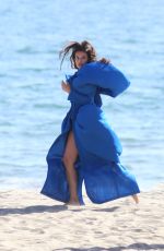 TEODORA DJURIC at a Photoshoot in Santa Monica 05/01/2021