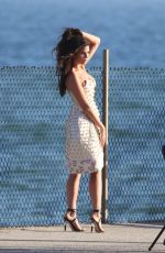 TEODORA DJURIC on the Set of L