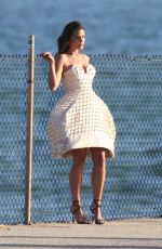 TEODORA DJURIC on the Set of L