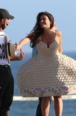 TEODORA DJURIC on the Set of L