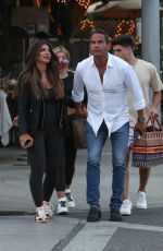 TERESA GIUDICE and Luis Ruelas at Il Pastaio in Beverly Hills 05/25/2021