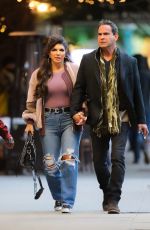 TERESA GIUDICE and Luis Ruelas on a Date in New York 05/12/2021