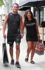 TERESA GIUDICE and Luis Ruelas Out Shopping in Beverly Hills 05/25/2021