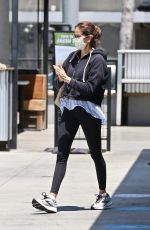 TERI HATCHER at Blue Bottle Coffee in Los Angeles 05/14/2021