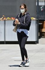 TERI HATCHER at Blue Bottle Coffee in Los Angeles 05/14/2021