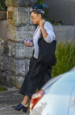 TESSA THOMPSON Leaves Her Home in Sydney 05/26/2021