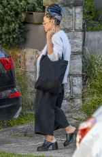 TESSA THOMPSON Leaves Her Home in Sydney 05/26/2021