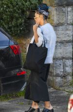 TESSA THOMPSON Leaves Her Home in Sydney 05/26/2021