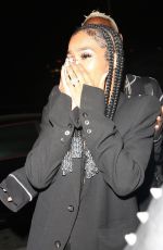 TEYANA TAYLOR Arrives at a Party in Hollywood 05/12/2021