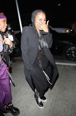 TEYANA TAYLOR Arrives at a Party in Hollywood 05/12/2021