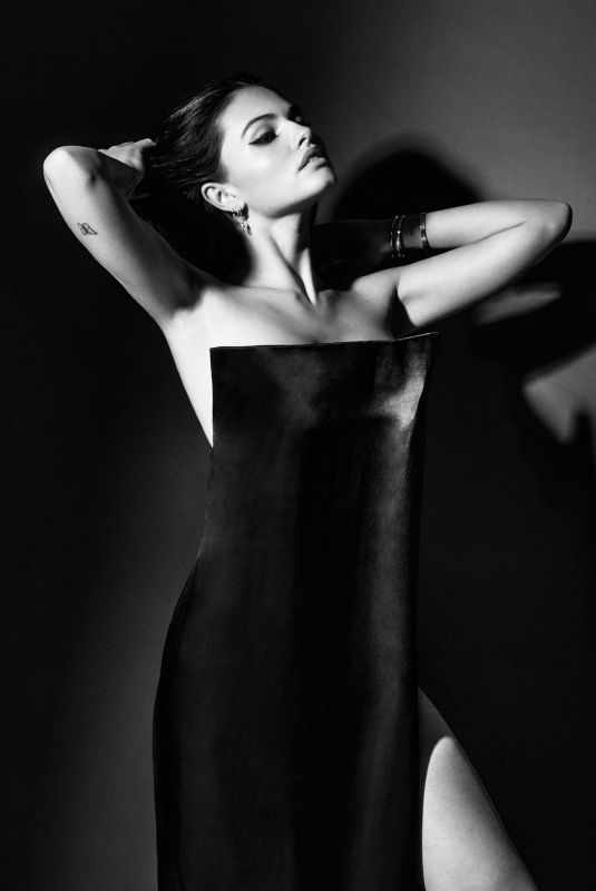 THYLANE BLONEAU – Black and White Photoshoot, May 2021