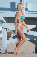 TINA LOUISE in Bikini at a Beach 04/30/2021