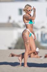TINA LOUISE in Bikini at a Beach 04/30/2021