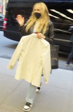 TISH CYRUS Arrives at SNL in New York 05/08/2021
