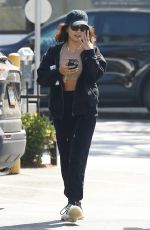 VANESSA HUDGENS at Dogpound Gym in West Hollywood 05/06/2021