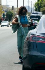 VANESSA HUDGENS Out for Lunch in Los Angeles 05/08/2021