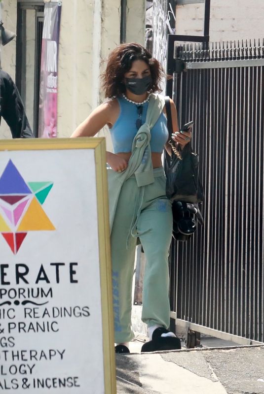 VANESSA HUDGENS Out for Lunch in Los Angeles 05/08/2021