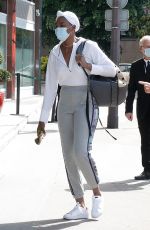 VENUS WILLIAMS Arrives at Her Hotel After Training at Roland Garros 2021 in Paris 05/28/2021