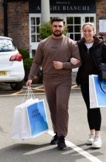 VICKY PATTISON and Ercan Ramadan Out Furniture Shopping at Arighi Bianchi 05/10/2021