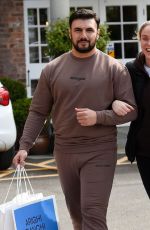 VICKY PATTISON and Ercan Ramadan Out Furniture Shopping at Arighi Bianchi 05/10/2021