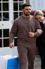 VICKY PATTISON and Ercan Ramadan Out Furniture Shopping at Arighi Bianchi 05/10/2021