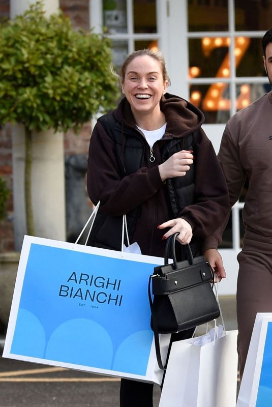 VICKY PATTISON and Ercan Ramadan Out Furniture Shopping at Arighi Bianchi 05/10/2021