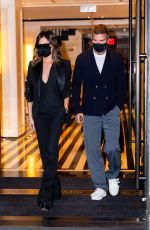 VICTORIA and David BECKHAM at Carbone Restaurant in New York 05/25/2021