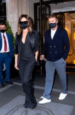 VICTORIA and David BECKHAM at Carbone Restaurant in New York 05/25/2021