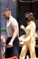VICTORIA and David BECKHAM Leaves Bar Pitti in New York 05/26/2021