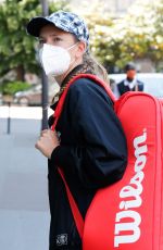 VICTORIA AZARENKA Arrives at Her Hotel After Training at Roland Garros 05/29/2021