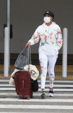 VIVICA A FOX at LAX Airport in Los Angeles 05/10/2021