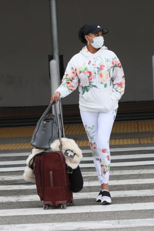 VIVICA A FOX at LAX Airport in Los Angeles 05/10/2021
