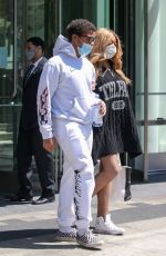 WENDY WILLIAMS Out with Her Son Kevin in New York 05/15/2021