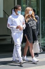 WENDY WILLIAMS Out with Her Son Kevin in New York 05/15/2021