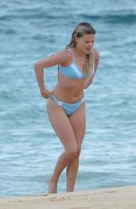WITNEY CARSON in Bikini at a Beach in Hawaii 05/21/2021