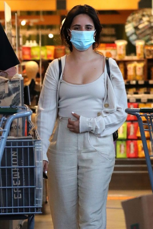 XAMILA CABELLO Shopping at Erewhon Market in West Hollywood 05/10/2021