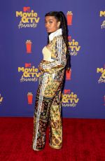 YARA SHAHIDI at 2021 MTV Movie Awards in Los Angeles 05/16/2021