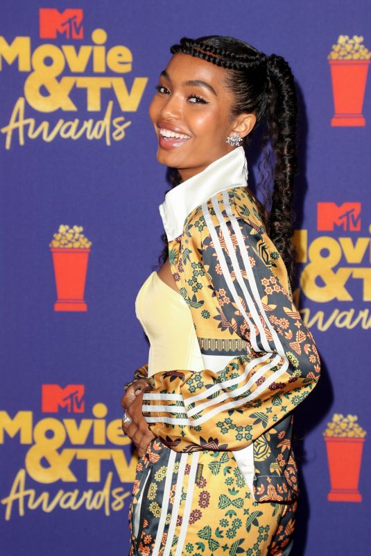 YARA SHAHIDI at 2021 MTV Movie Awards in Los Angeles 05/16/2021