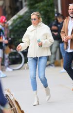 YOLANDA HADID Leaves Her Apartment in New York 05/11/2021