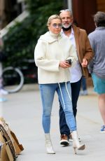YOLANDA HADID Leaves Her Apartment in New York 05/11/2021
