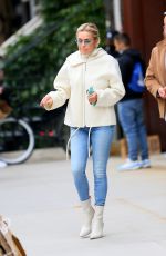YOLANDA HADID Leaves Her Apartment in New York 05/11/2021
