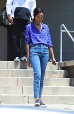 ZOE SALDANA Out and About in Los Angeles 05/11/2021