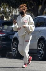 ZOEY DEUTCH at Alfred Coffee in Studio City 05/14/2021