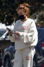 ZOEY DEUTCH at Alfred Coffee in Studio City 05/14/2021