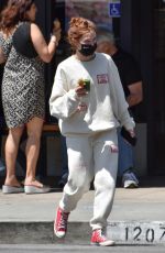 ZOEY DEUTCH at Alfred Coffee in Studio City 05/14/2021