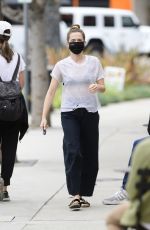 ZOEY DEUTCH Out for an Iced Matcha in Los Angeles 05/10/2021
