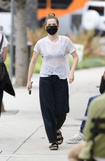 ZOEY DEUTCH Out for an Iced Matcha in Los Angeles 05/10/2021