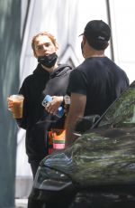 ZOEY DEUTCH Out for Coffee in Los Angeles 05/03/2021